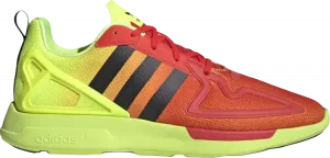 Кроссовки Adidas ZX 2K Flux 'Solar Yellow Hi-Res Red', желтый