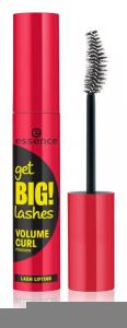 Объемная и подкручивающая тушь Essence Get BIG! Lashes, оттенок 01 Black 12 мл