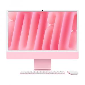Моноблок Apple iMac 24'' М4 (2024), 10 CPU/10 GPU, 16 ГБ/512 ГБ, Nano-texture glass, Pink, английская клавиатура