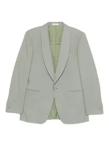 Блейзер с шалевым воротником Fursac, зеленый