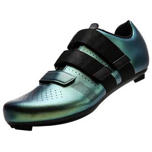 Велообувь SANTIC Road Ares Velcro, размер 41, зеленый