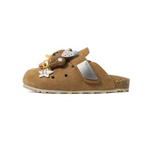 KILLWINNER Женские сандалии с закрытым носком, устойчивые к истиранию, коричневые, нескользящие