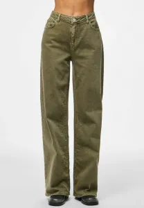 Mw цветные широкие штанины Pieces, Military Olive