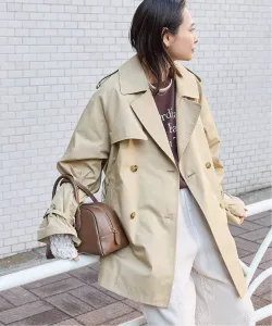 Тренч миди с высокой плотностью ткани Journal Standard, цвет Beige A