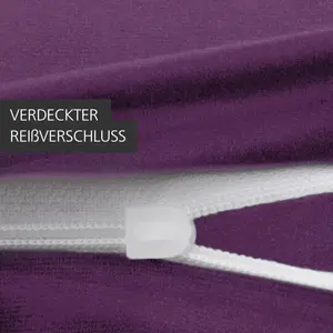 Комплект постельного белья, пододеяльник, 100% хлопок, 135х200, 155х220, 200х200, 200х220, цвет: фиолетовый, размер: 200 х 200 см Mixibaby