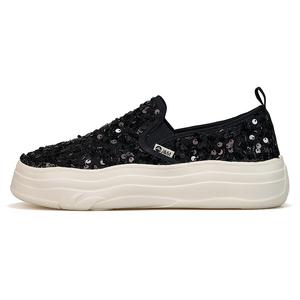 Joy&Mario Женские лоферы золотисто-черные, цвет Black