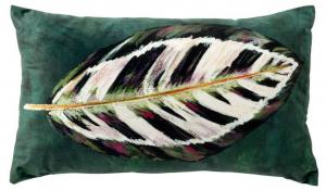 Декоративная подушка Dutch Decor Arlo, зеленый - структурная ткань - 50 x 30 x 15 см