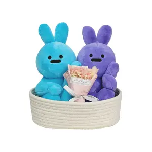 Плюшевая игрушка Happiness Rabbit Good Things Come In Rabbits высотой 30 см HANGFOOK, фиолетовый