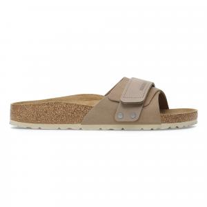 Сандалии Birkenstock Oita Suede Leather 1027939/1028056, серо-коричневый