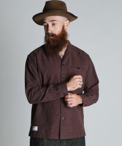 Рубашка с воротником "Акула" (смешанный стиль)/Рубашка с воротником "Акула" (смешанный стиль)