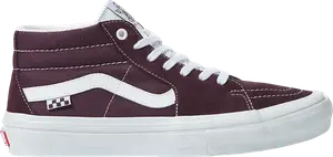 Кеды Vans Skate Grosso Mid Wrapped - Wine, фиолетовый