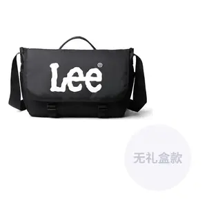 Lee Одноплечевая сумка через плечо унисекс черная, Black