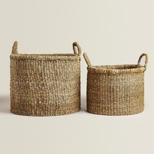Корзина Zara Home Large Seagrass With Handles