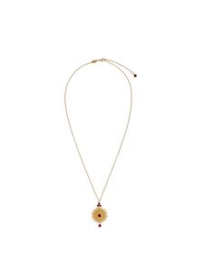 Колье из желтого золота с родолитом Dolce & Gabbana, золотой