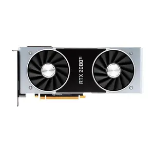 Видеокарта NVIDIA GeForce RTX 2080 Ti Founders Edition, 11 Гб, серебристо-черный