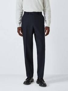 Облегающие полушерстяные костюмные брюки Kin, темно-синий