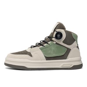 PNKE Антискользящие и износостойкие высокие скейтерские кроссовки для мужчин с эффектом увеличения роста - хаки, цвет Khaki