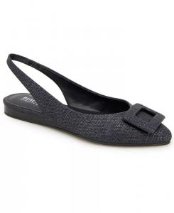 Женские туфли Linton Buckle Wedge Flats Kenneth Cole Reaction, черный