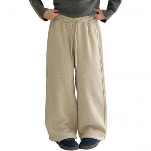 Детские спортивные штаны осень-зима Disney, бежевый