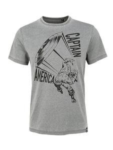 Футболка Re:Covered T-Shirt Marvel Captain America Shield, серый