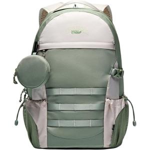 ANTA Тканевый рюкзак унисекс серый горохово-зеленый, Gray Pea Green