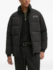 Пуховик с длинными рукавами karl kani, черный