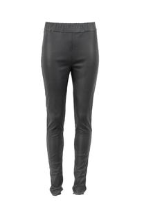Кожаные брюки RE:DESIGNED, серый