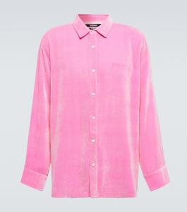 Рубашка La Chemise Tombolo Jacquemus, розовый