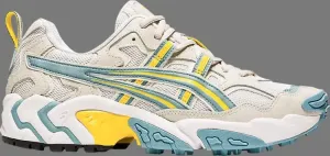Кроссовки gel nandi og 'white light steel' Asics, белый