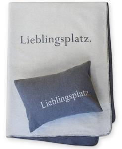 Одеяло David Fussenegger с коротким ворсом Savona 'Favorite Place' 150 x 200 см необработанный белый