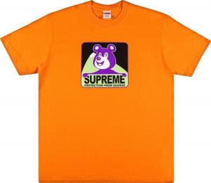 Футболка Supreme Bear Tee 'Orange', оранжевый