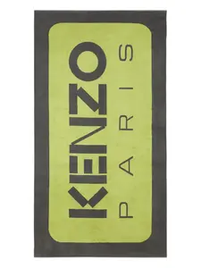 Прямоугольное пляжное полотенце с логотипом Kenzo, зеленый