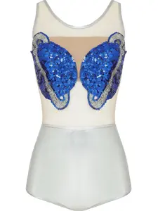 Боди Saturno Carnaval/Festival Brigitte, серебристый