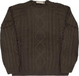 Джемпер Fear of God Essentials Cable Knit 'Off Black', черный