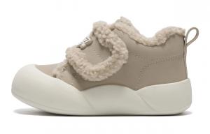 Кроссовки для детей с защитой от ударов и отскоком, с термоподдержкой, средней высоты, для повседневной носки Dickies, экрю