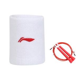 LINING Теннисные баскетбольные напульсники дышащие термозащитные black/white cotton