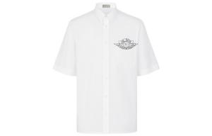 Jordan Quarterly New Products Рубашка унисекс белая Dior, белый