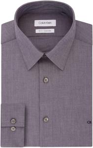 Мужская рубашка Calvin Klein Slim Fit Stretch Flex с воротником, Navy