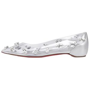 Christian Louboutin Женские повседневные туфли CL DEGRA QUEENIE silver