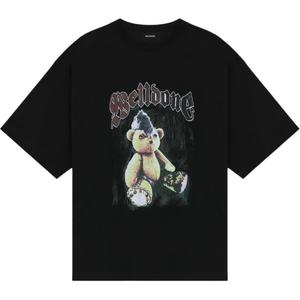 Футболка с принтом WE11DONE, черный