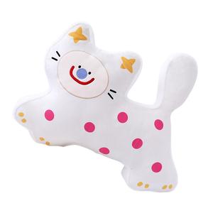 Мягкая игрушка Cute Polka Dot Joker Cat Dolls высотой 36 см MLING, белый