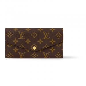 LOUIS VUITTON Кошелёк Sarah с монограммой в цвете розовый балет