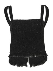 Топ Guido Maria Kretschmer Curvy Ruby, черный