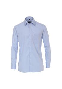 Мужская деловая рубашка, простого и комфортного кроя CASAMODA, цвет Azurblau