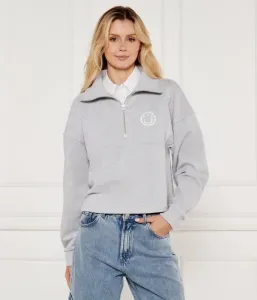 Толстовка DAHANNA oversize fit Hugo Blue, серый