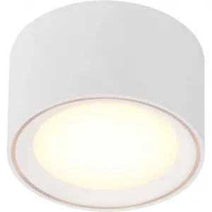 Потолочный светильник LED Fallon LED-панель теплый белый свет Nordlux, белый