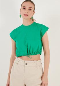 Футболка с принтом REGULAR FIT LELA, зеленый