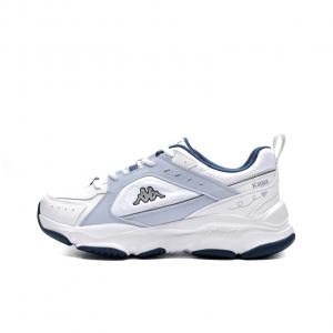 Kappa Кроссовки Anti Slip Wear Resistant Low Top Chunky Sneakers Unisex White Blue