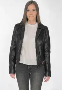 Кожаная куртка Jcc, Vintage Schwarz