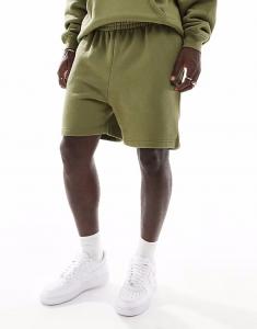 Шорты Collective оливково-зеленого цвета Hera